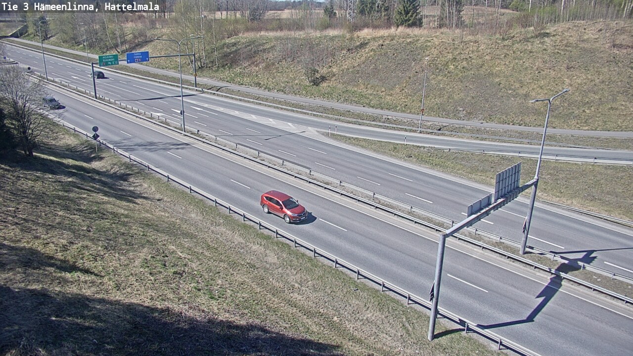 Kelikamerat Kuva Tie 3 Hämeenlinna, Hattelmala, Hämeenlinna, Kanta-Häme
