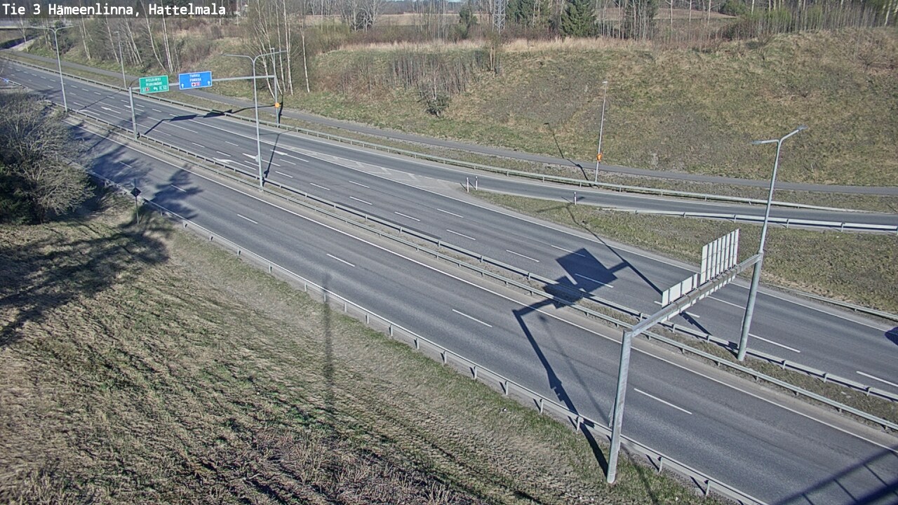 Kelikamerat Kuva Tie 3 Hämeenlinna, Hattelmala, Hämeenlinna, Kanta-Häme