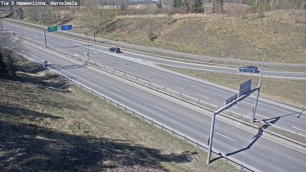 Kelikamerat Kuva Tie 3 Hämeenlinna, Hattelmala, Hämeenlinna, Kanta-Häme