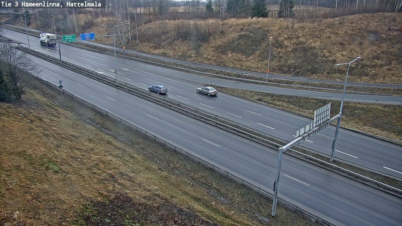 Kelikamerat Kuva Tie 3 Hämeenlinna, Hattelmala, Hämeenlinna, Kanta-Häme