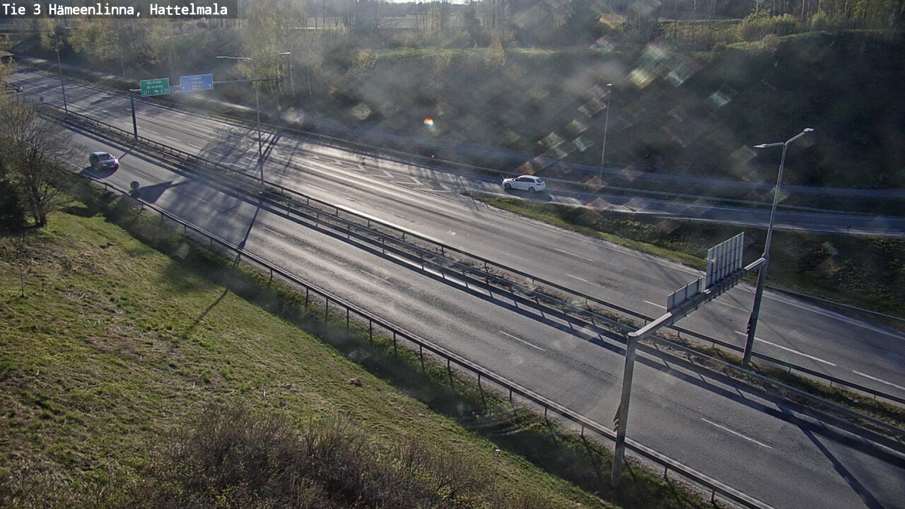 Weather Camera Image Väg 3 Tavastehus, Hattelmala, Hämeenlinna, Kanta-Häme