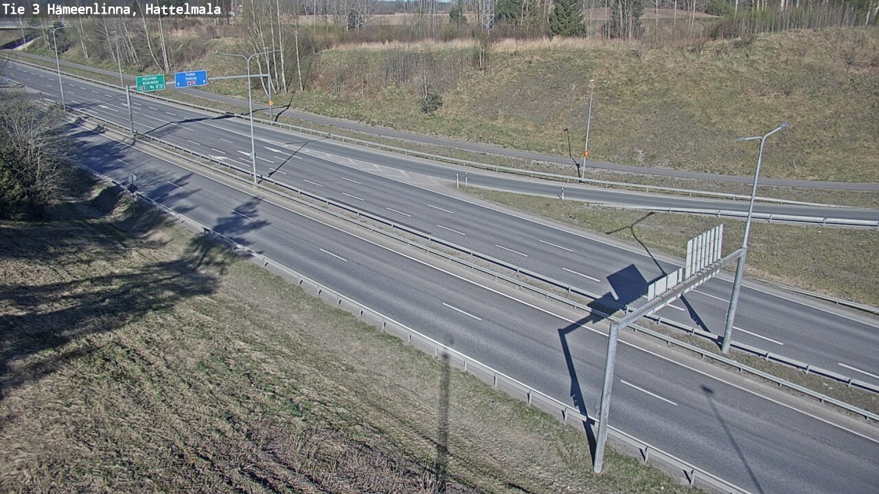 Kelikamerat Kuva Tie 3 Hämeenlinna, Hattelmala, Hämeenlinna, Kanta-Häme