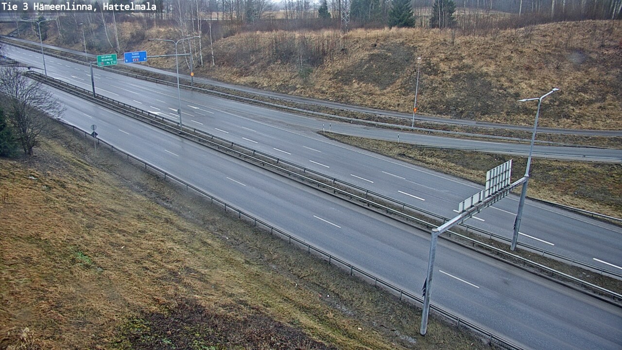 Kelikamerat Kuva Tie 3 Hämeenlinna, Hattelmala, Hämeenlinna, Kanta-Häme