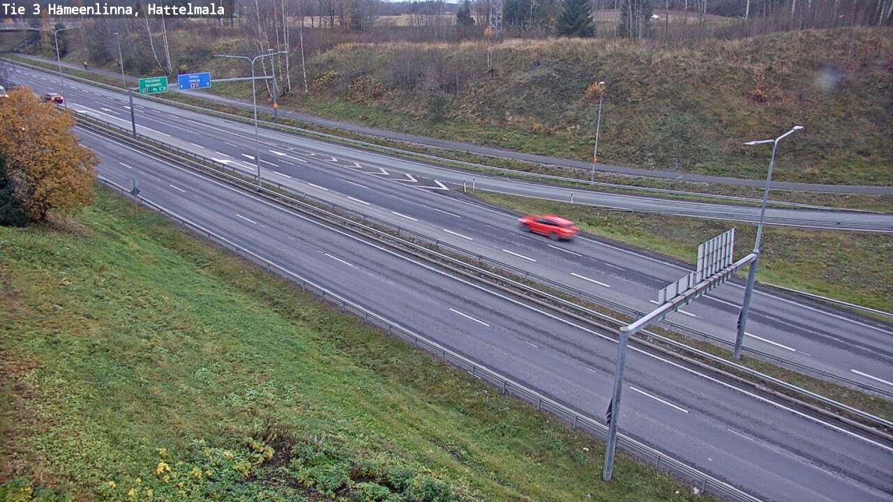 Kelikamerat Kuva Tie 3 Hämeenlinna, Hattelmala, Hämeenlinna, Kanta-Häme