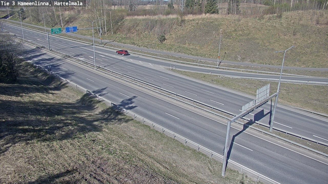 Kelikamerat Kuva Tie 3 Hämeenlinna, Hattelmala, Hämeenlinna, Kanta-Häme