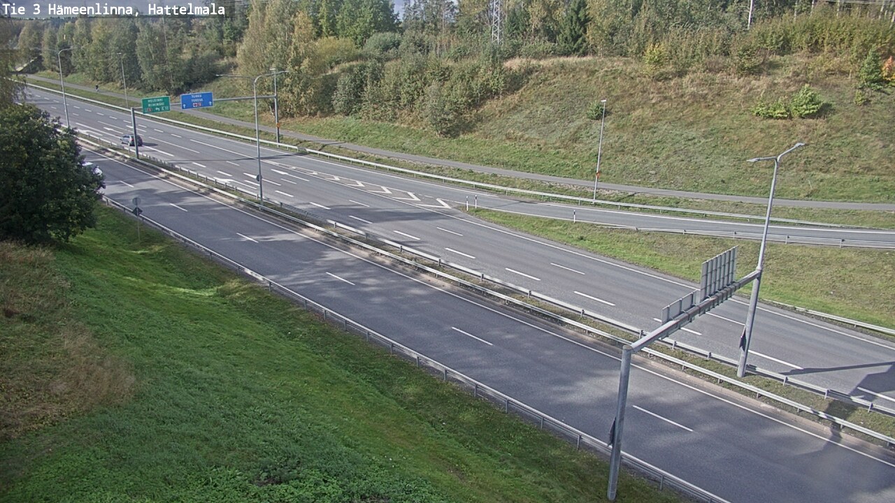 Kelikamerat Kuva Tie 3 Hämeenlinna, Hattelmala, Hämeenlinna, Kanta-Häme