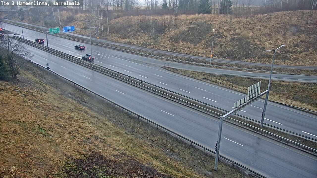 Kelikamerat Kuva Tie 3 Hämeenlinna, Hattelmala, Hämeenlinna, Kanta-Häme