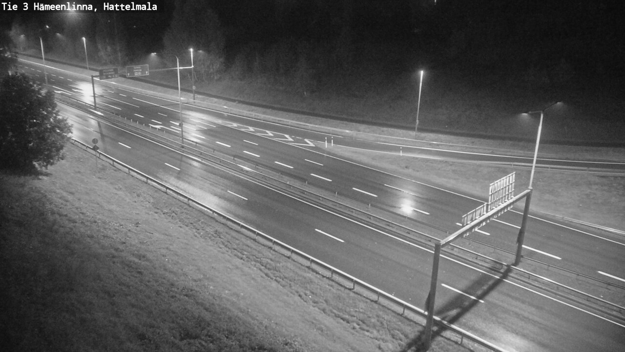 Weather Camera Image Road 3 Hämeenlinna, Hattelmala, Hämeenlinna, Kanta-Häme