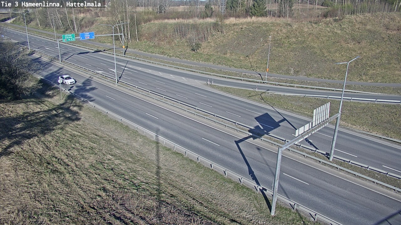 Kelikamerat Kuva Tie 3 Hämeenlinna, Hattelmala, Hämeenlinna, Kanta-Häme