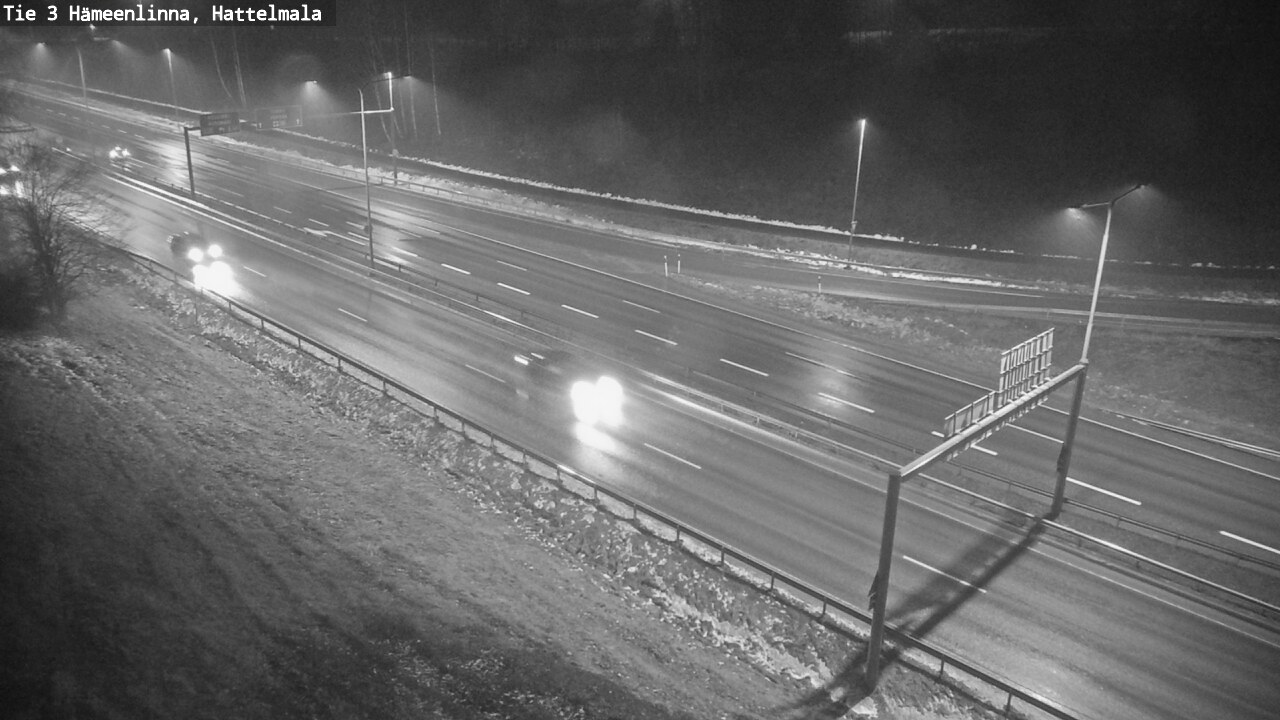 Weather Camera Image Väg 3 Tavastehus, Hattelmala, Hämeenlinna, Kanta-Häme