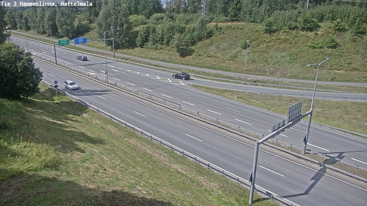 Kelikamerat Kuva Tie 3 Hämeenlinna, Hattelmala, Hämeenlinna, Kanta-Häme