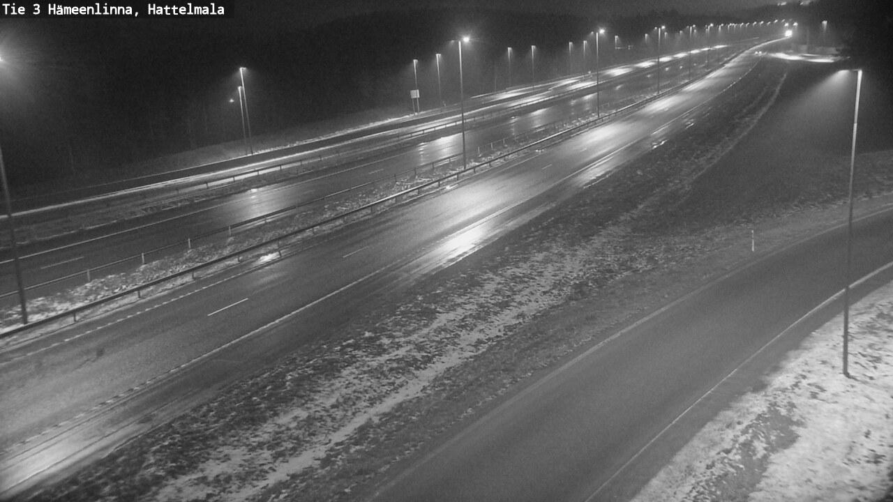 Weather Camera Image Väg 3 Tavastehus, Hattelmala, Hämeenlinna, Kanta-Häme