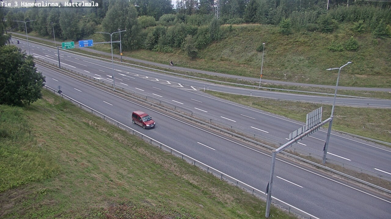 Kelikamerat Kuva Tie 3 Hämeenlinna, Hattelmala, Hämeenlinna, Kanta-Häme