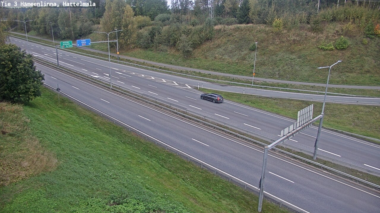 Kelikamerat Kuva Tie 3 Hämeenlinna, Hattelmala, Hämeenlinna, Kanta-Häme