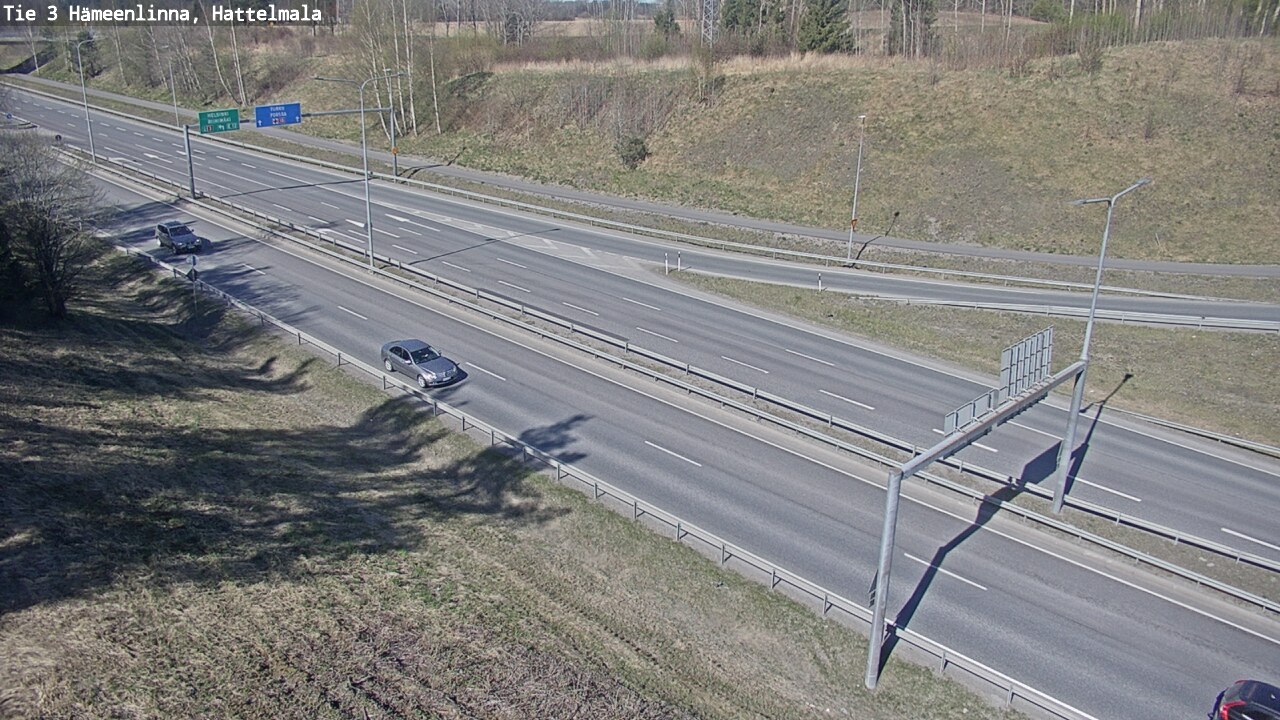 Kelikamerat Kuva Tie 3 Hämeenlinna, Hattelmala, Hämeenlinna, Kanta-Häme