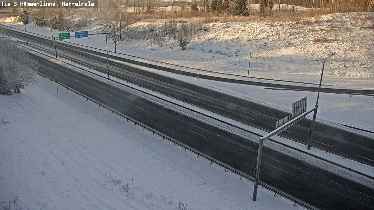 Kelikamerat Kuva Tie 3 Hämeenlinna, Hattelmala, Hämeenlinna, Kanta-Häme