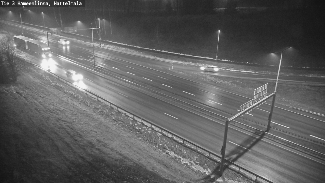 Weather Camera Image Väg 3 Tavastehus, Hattelmala, Hämeenlinna, Kanta-Häme