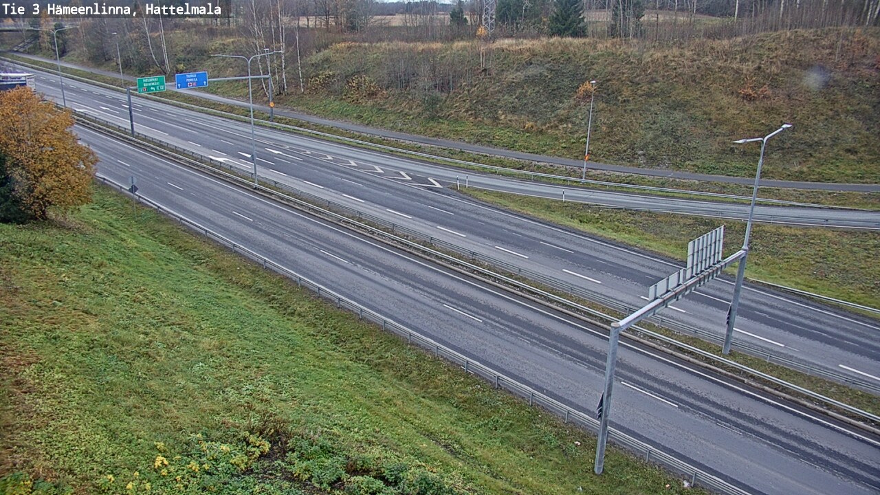 Kelikamerat Kuva Tie 3 Hämeenlinna, Hattelmala, Hämeenlinna, Kanta-Häme