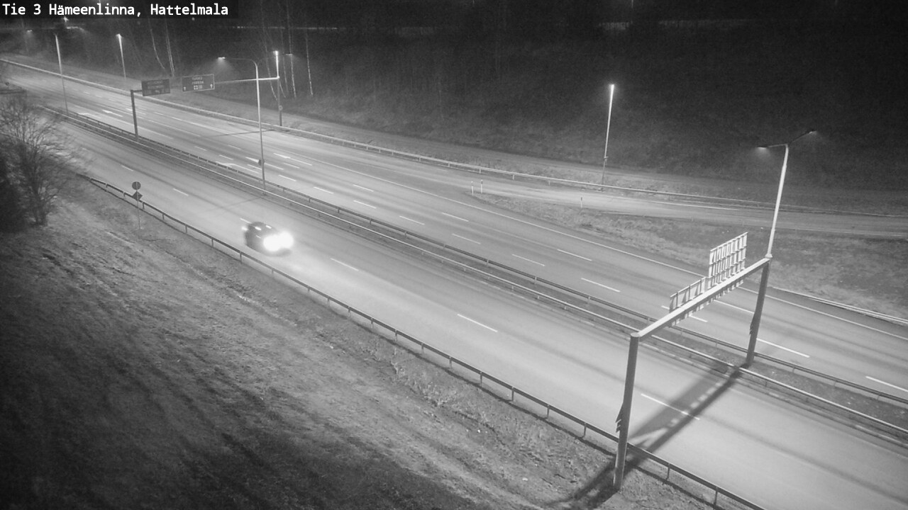 Kelikamerat Kuva Tie 3 Hämeenlinna, Hattelmala, Hämeenlinna, Kanta-Häme