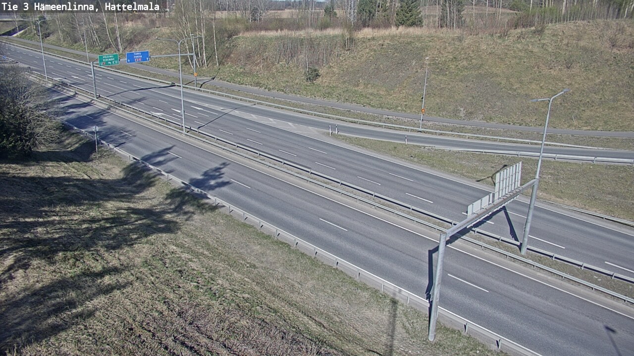 Kelikamerat Kuva Tie 3 Hämeenlinna, Hattelmala, Hämeenlinna, Kanta-Häme