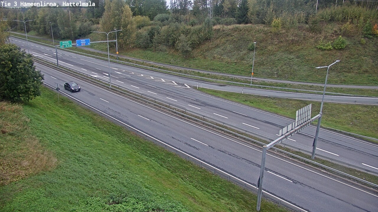 Kelikamerat Kuva Tie 3 Hämeenlinna, Hattelmala, Hämeenlinna, Kanta-Häme