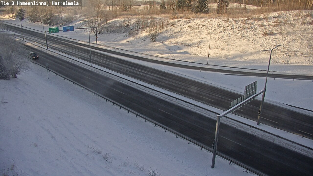 Kelikamerat Kuva Tie 3 Hämeenlinna, Hattelmala, Hämeenlinna, Kanta-Häme