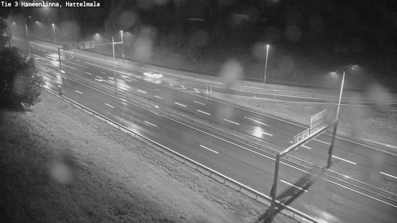 Weather Camera Image Road 3 Hämeenlinna, Hattelmala, Hämeenlinna, Kanta-Häme