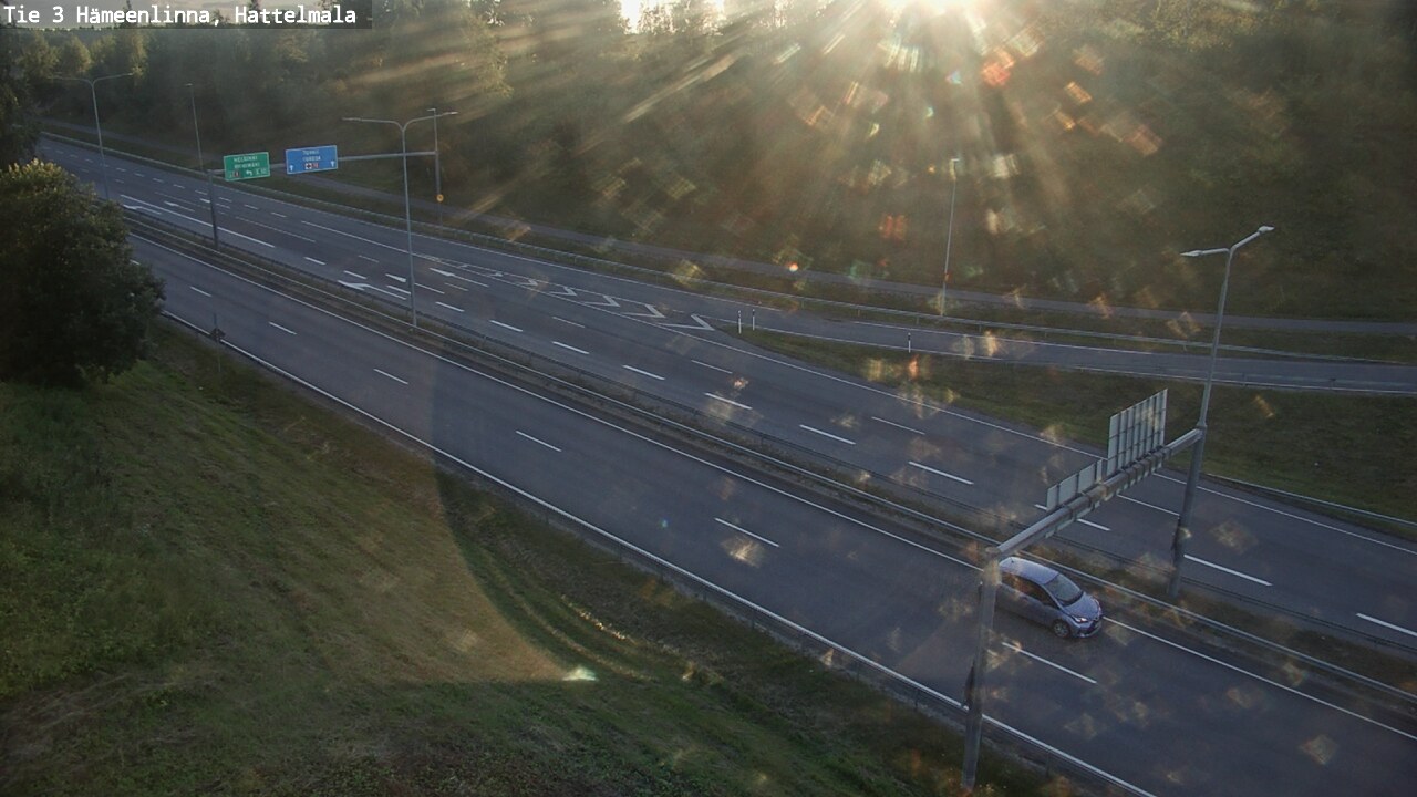 Kelikamerat Kuva Tie 3 Hämeenlinna, Hattelmala, Hämeenlinna, Kanta-Häme