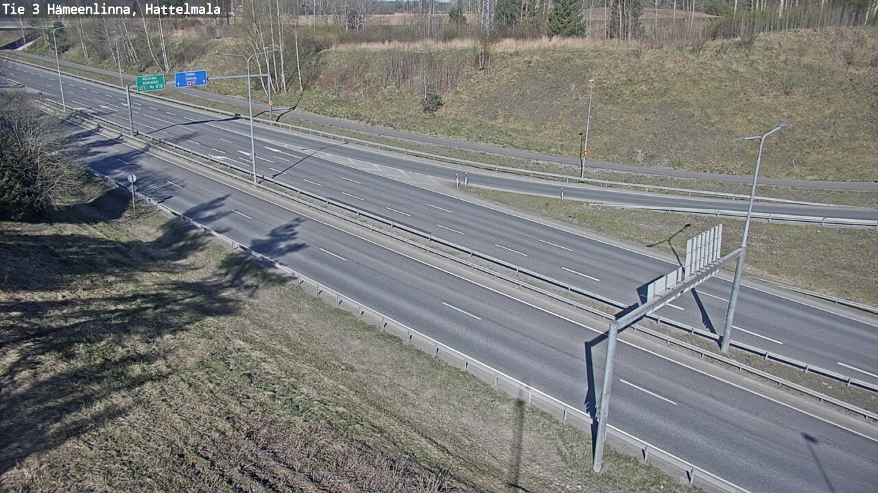 Kelikamerat Kuva Tie 3 Hämeenlinna, Hattelmala, Hämeenlinna, Kanta-Häme
