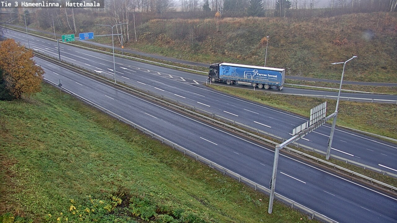 Kelikamerat Kuva Tie 3 Hämeenlinna, Hattelmala, Hämeenlinna, Kanta-Häme