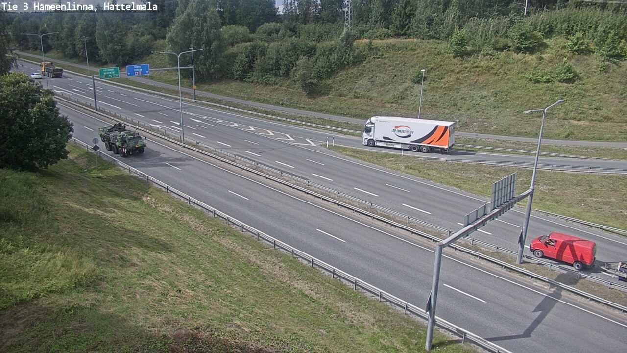 Kelikamerat Kuva Tie 3 Hämeenlinna, Hattelmala, Hämeenlinna, Kanta-Häme