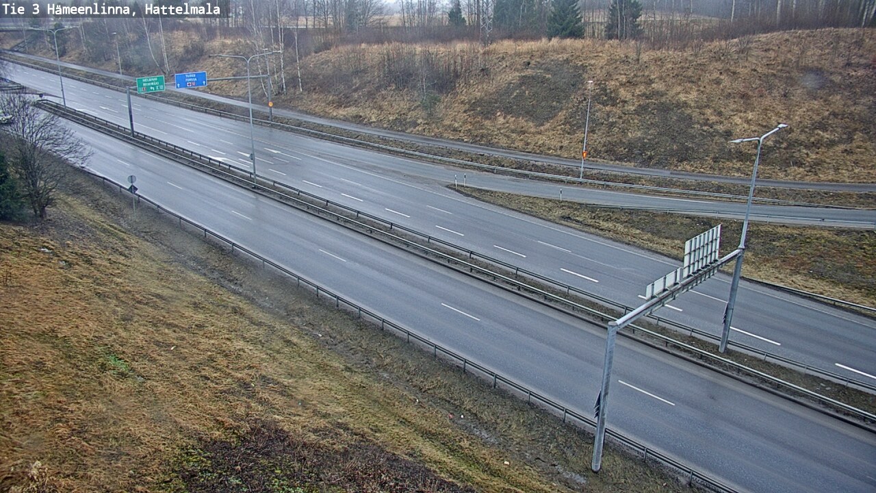 Kelikamerat Kuva Tie 3 Hämeenlinna, Hattelmala, Hämeenlinna, Kanta-Häme