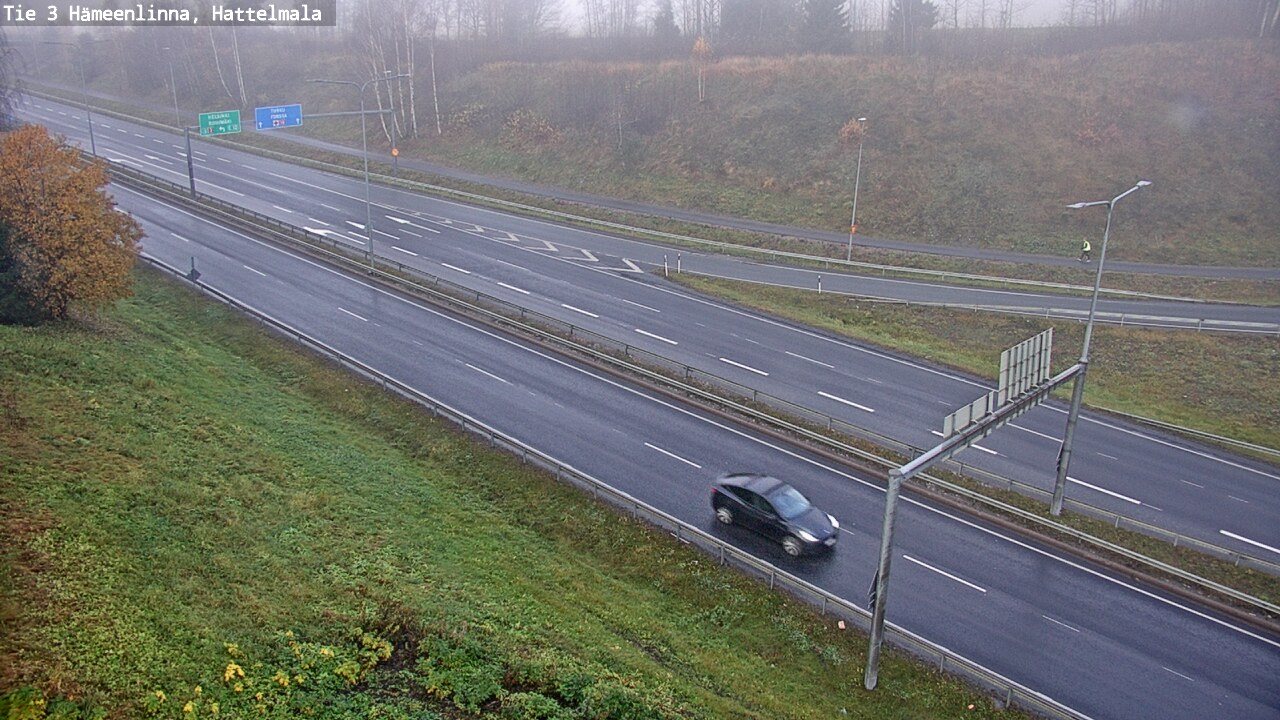 Kelikamerat Kuva Tie 3 Hämeenlinna, Hattelmala, Hämeenlinna, Kanta-Häme