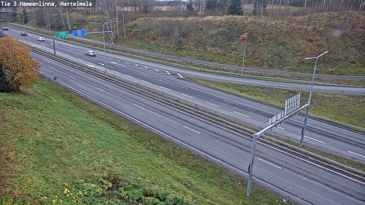 Kelikamerat Kuva Tie 3 Hämeenlinna, Hattelmala, Hämeenlinna, Kanta-Häme