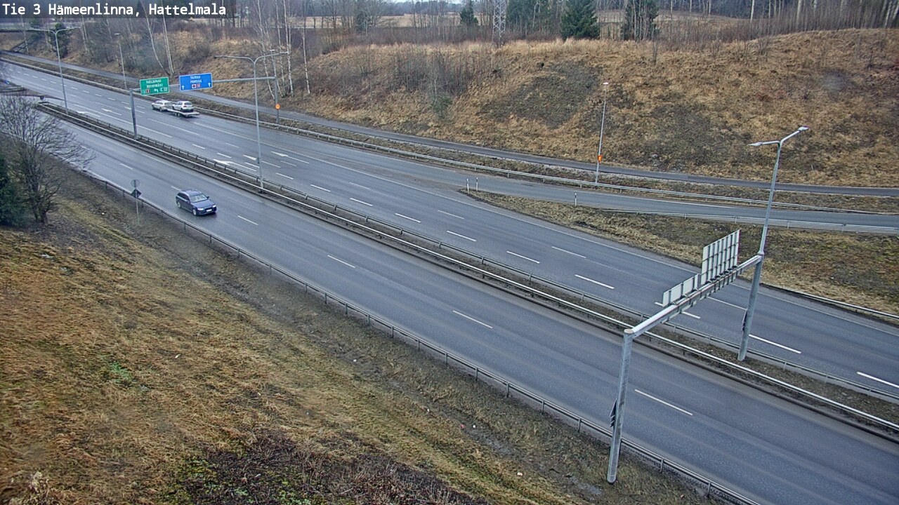 Kelikamerat Kuva Tie 3 Hämeenlinna, Hattelmala, Hämeenlinna, Kanta-Häme