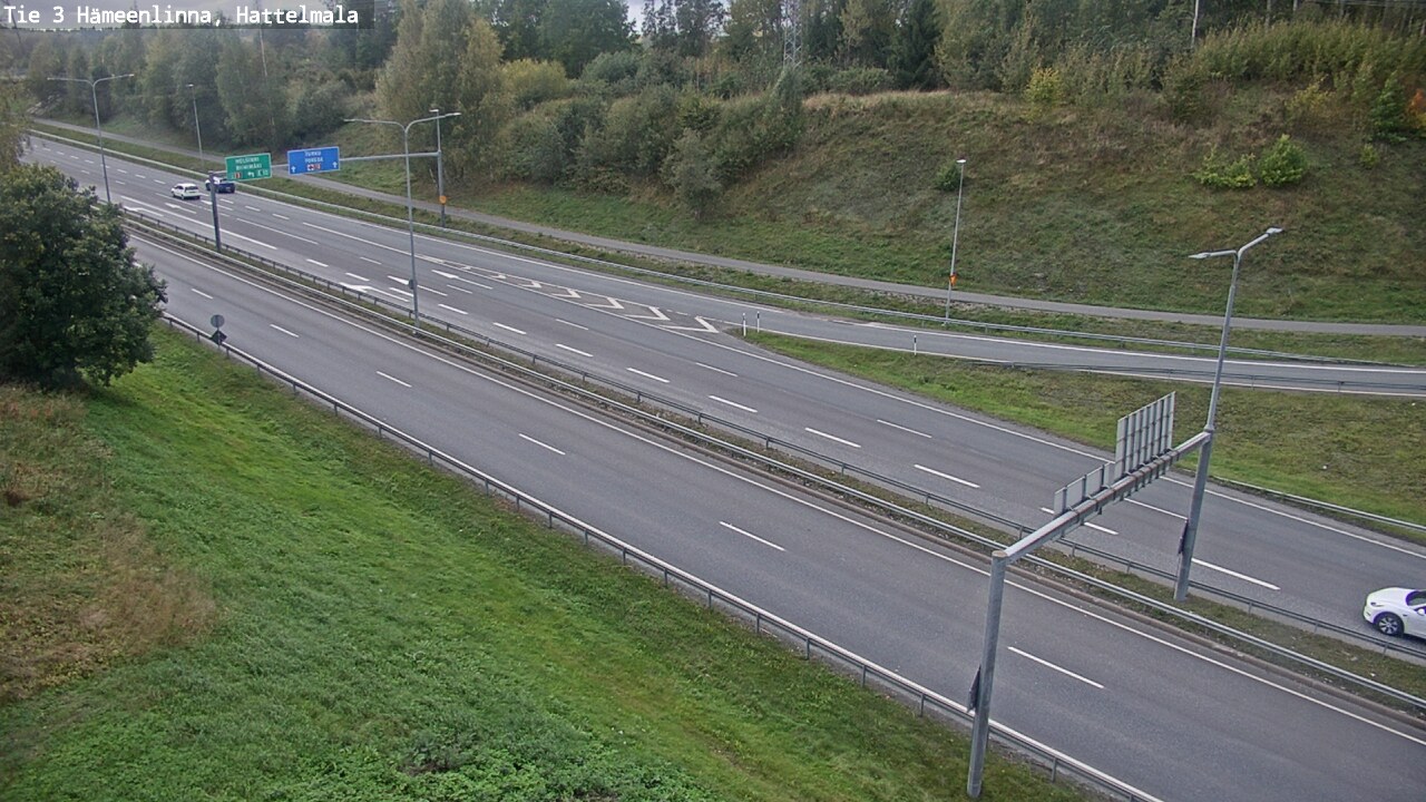 Weather Camera Image Road 3 Hämeenlinna, Hattelmala, Hämeenlinna, Kanta-Häme