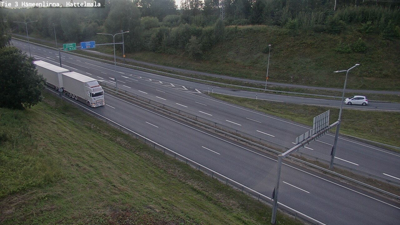 Kelikamerat Kuva Tie 3 Hämeenlinna, Hattelmala, Hämeenlinna, Kanta-Häme