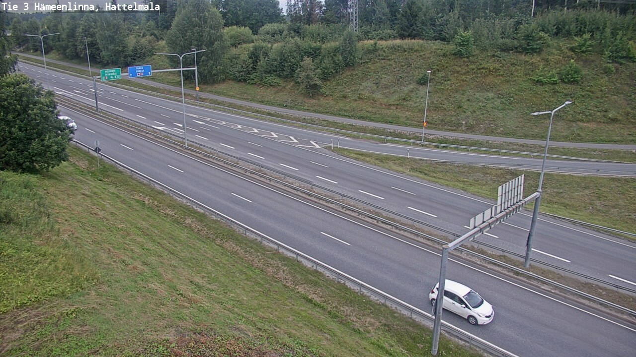 Weather Camera Image Road 3 Hämeenlinna, Hattelmala, Hämeenlinna, Kanta-Häme