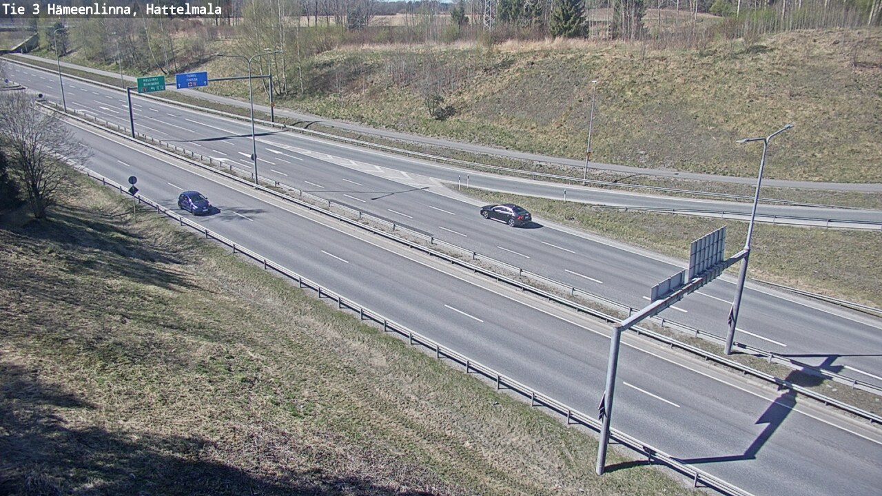 Kelikamerat Kuva Tie 3 Hämeenlinna, Hattelmala, Hämeenlinna, Kanta-Häme