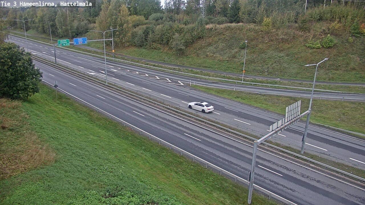 Weather Camera Image Road 3 Hämeenlinna, Hattelmala, Hämeenlinna, Kanta-Häme