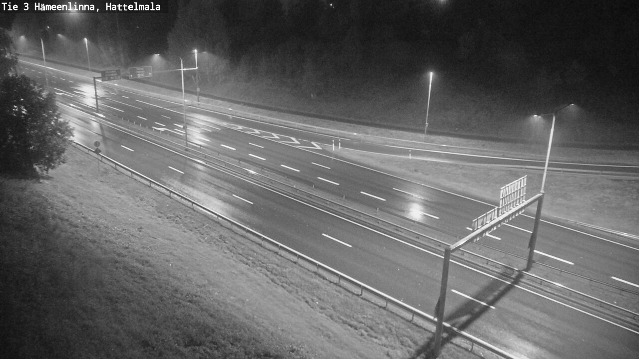 Weather Camera Image Road 3 Hämeenlinna, Hattelmala, Hämeenlinna, Kanta-Häme