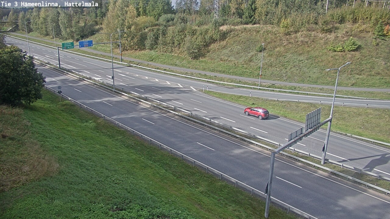 Kelikamerat Kuva Tie 3 Hämeenlinna, Hattelmala, Hämeenlinna, Kanta-Häme