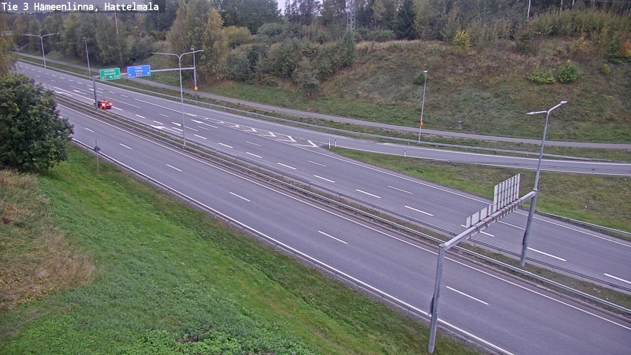 Weather Camera Image Road 3 Hämeenlinna, Hattelmala, Hämeenlinna, Kanta-Häme