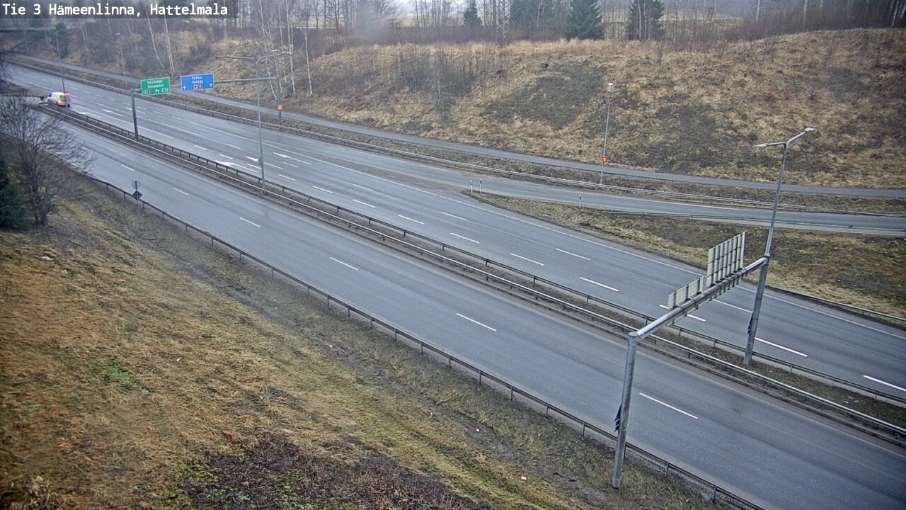 Kelikamerat Kuva Tie 3 Hämeenlinna, Hattelmala, Hämeenlinna, Kanta-Häme