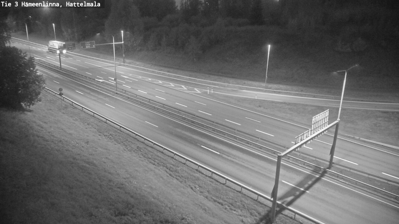 Weather Camera Image Road 3 Hämeenlinna, Hattelmala, Hämeenlinna, Kanta-Häme