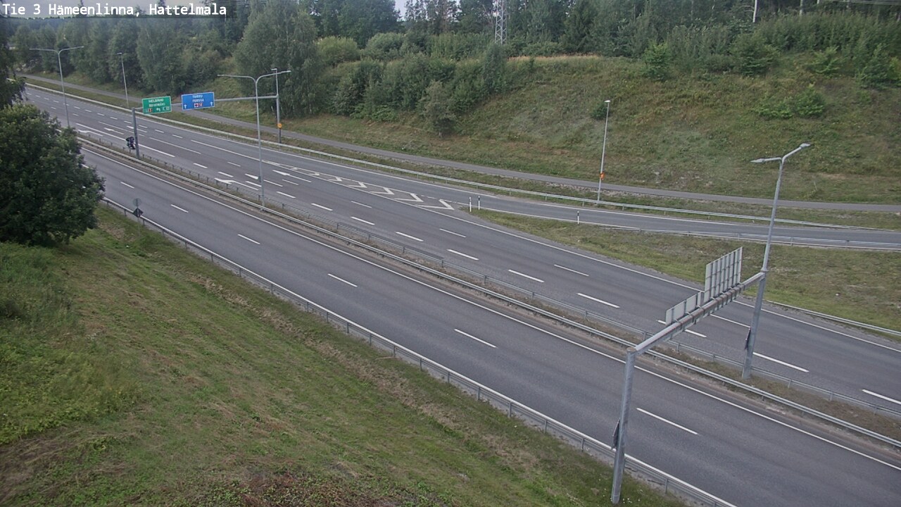 Kelikamerat Kuva Tie 3 Hämeenlinna, Hattelmala, Hämeenlinna, Kanta-Häme