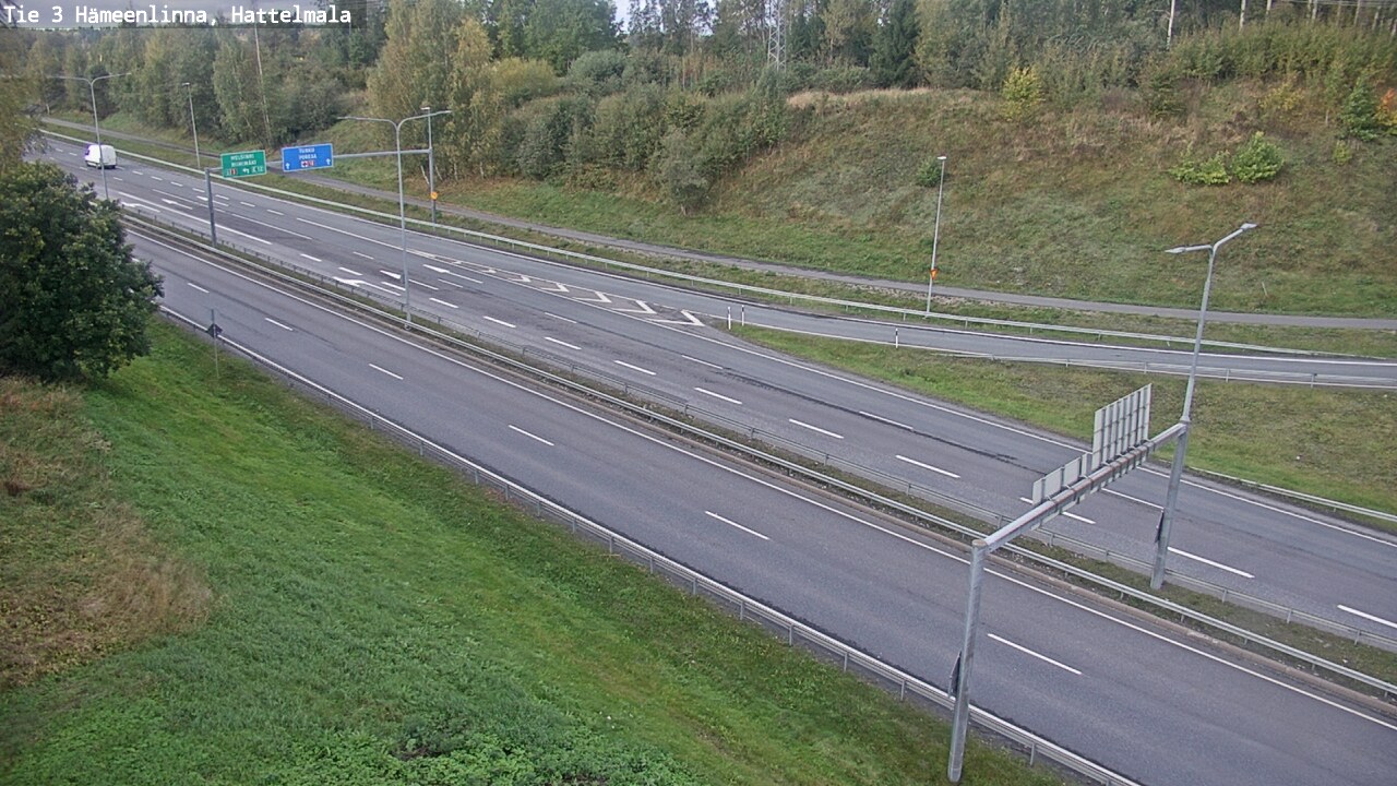 Weather Camera Image Road 3 Hämeenlinna, Hattelmala, Hämeenlinna, Kanta-Häme