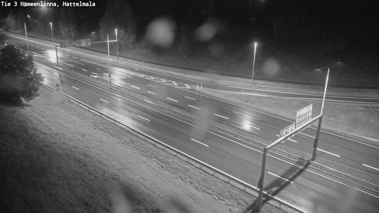 Weather Camera Image Road 3 Hämeenlinna, Hattelmala, Hämeenlinna, Kanta-Häme