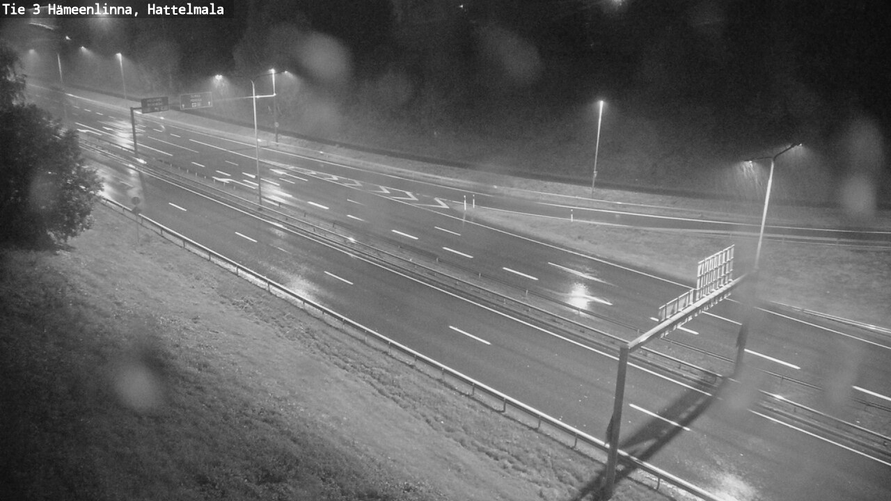Weather Camera Image Road 3 Hämeenlinna, Hattelmala, Hämeenlinna, Kanta-Häme