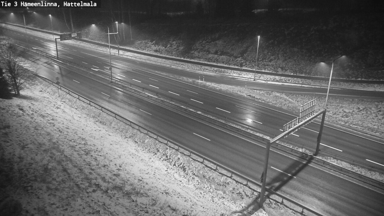 Weather Camera Image Väg 3 Tavastehus, Hattelmala, Hämeenlinna, Kanta-Häme